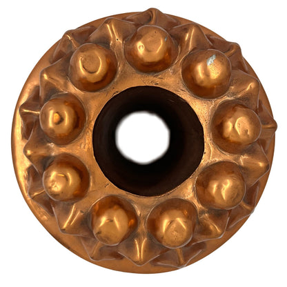 Gaillard Victorian Style Round Copper Jelly Mold - Hotel Meurice Paris