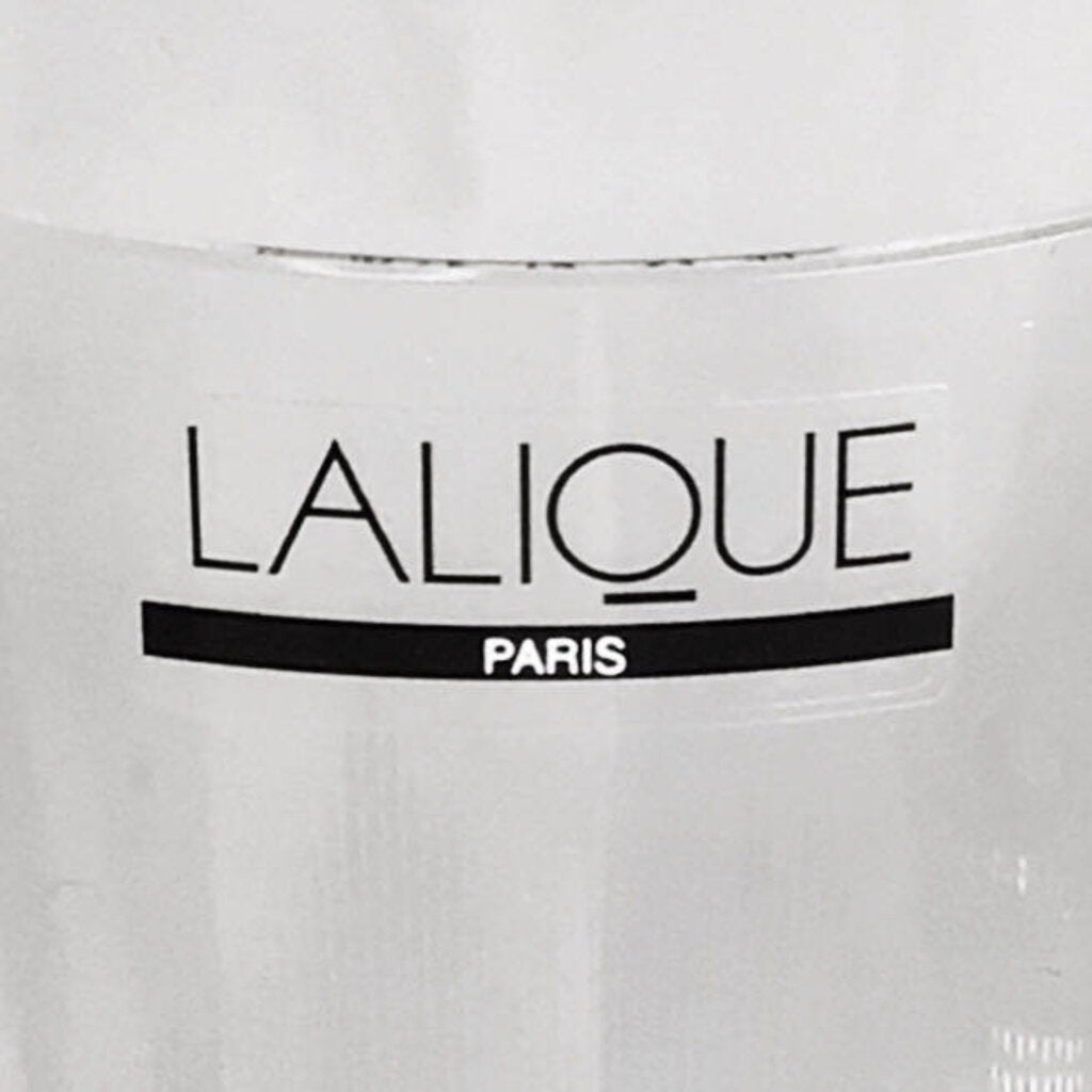 2pc. Lalique "100 Points" Large Tumblers, New in Box