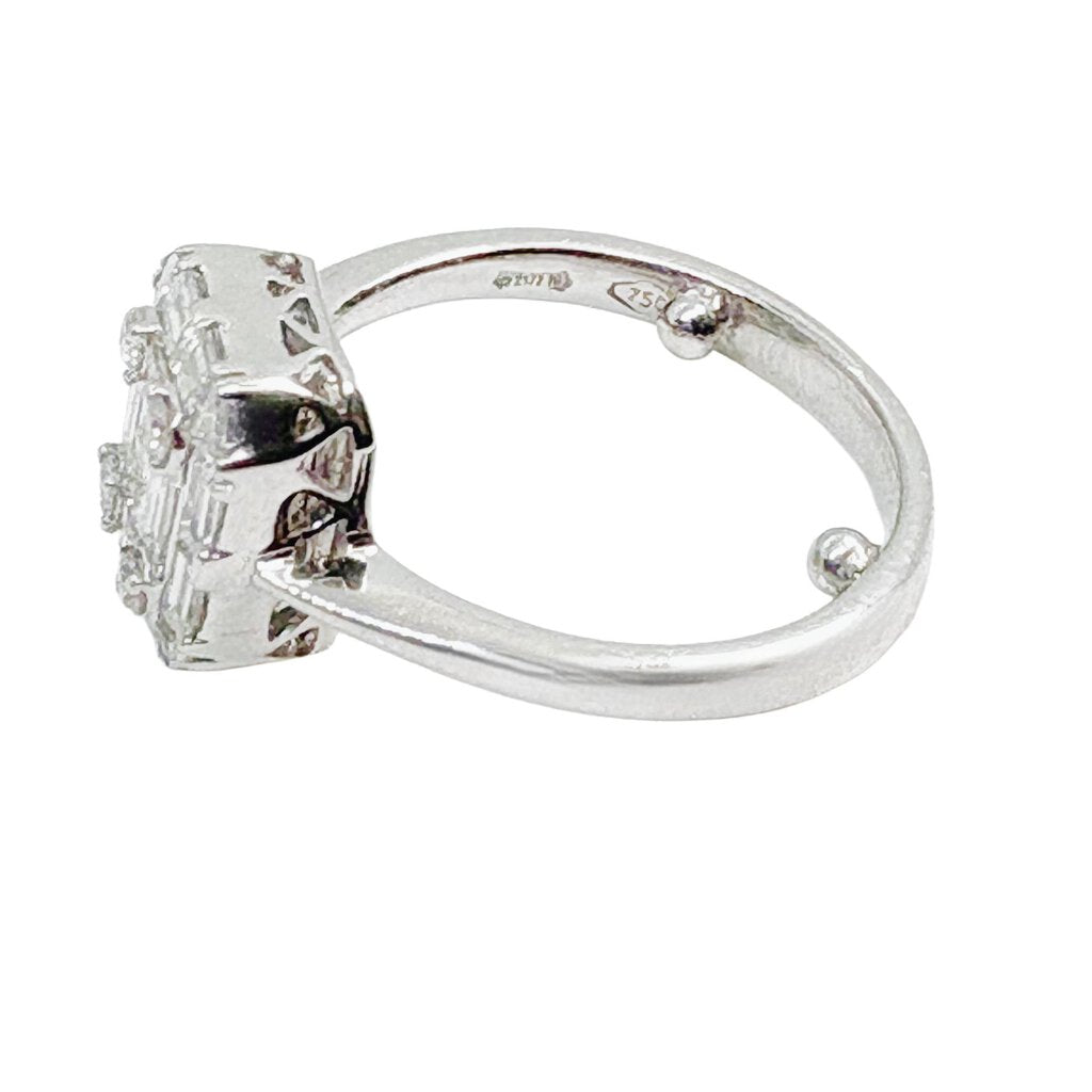 Zydo 1.00 Cttw. Diamond Ring in 18Kt. WG Ring