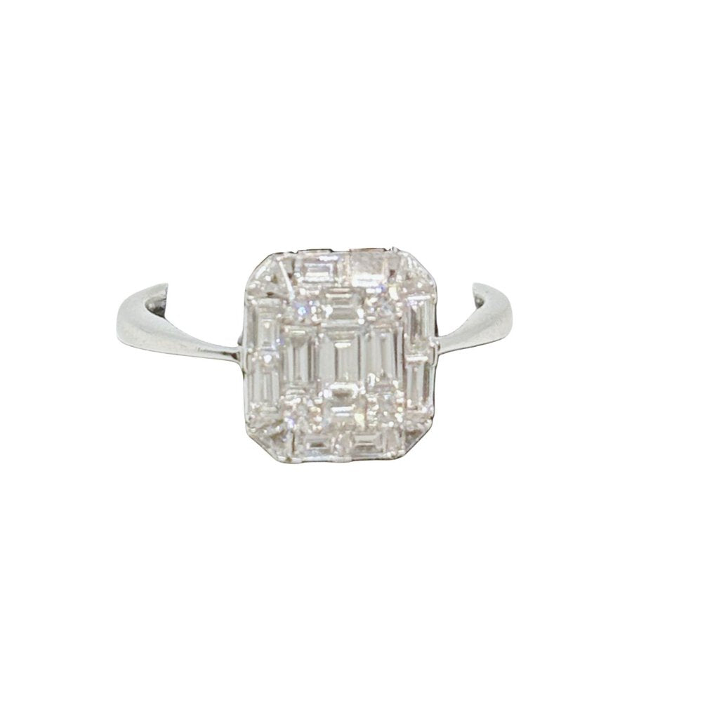 Zydo 1.00 Cttw. Diamond Ring in 18Kt. WG Ring