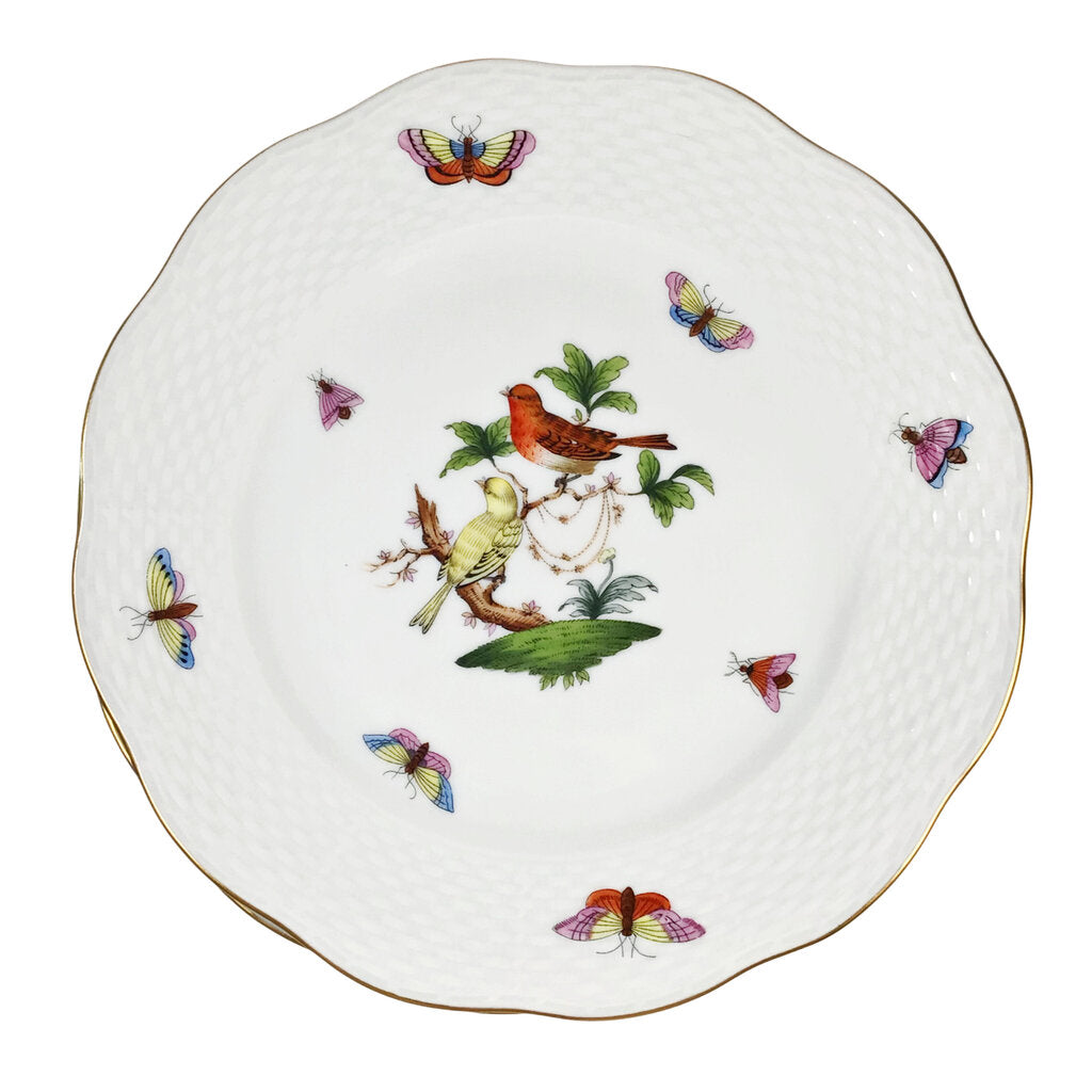 8pc. Herend "Rothschild Bird" Salad Plates