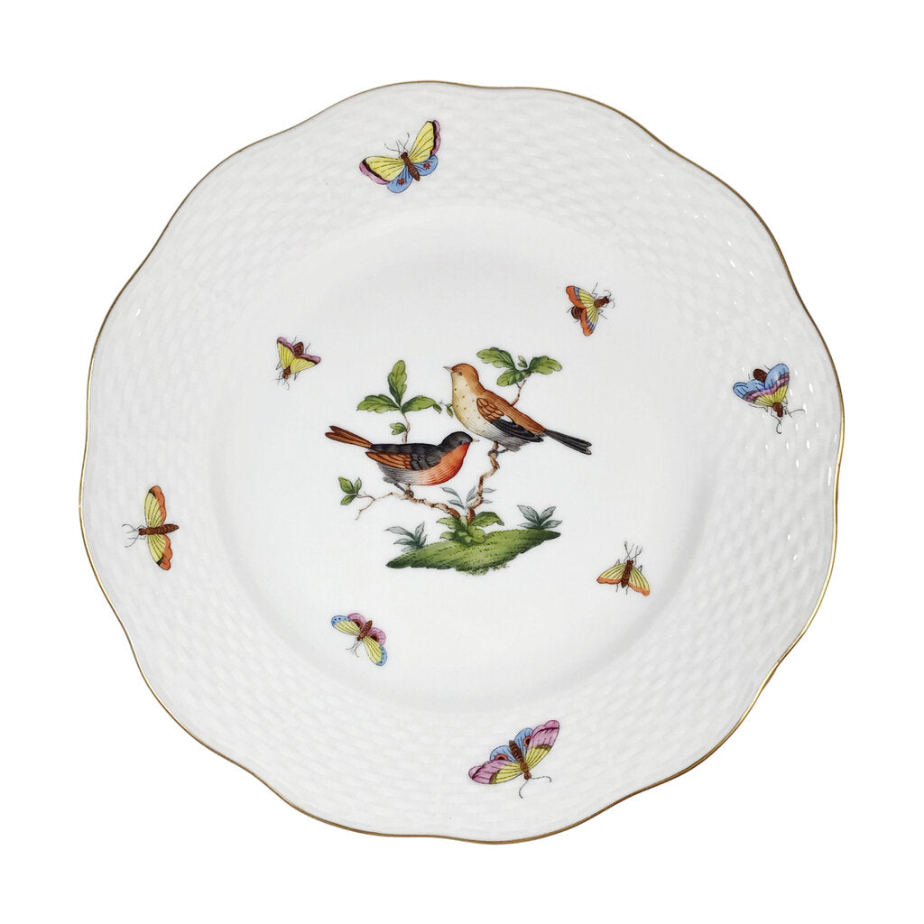 8pc. Herend "Rothschild Bird" Salad Plates