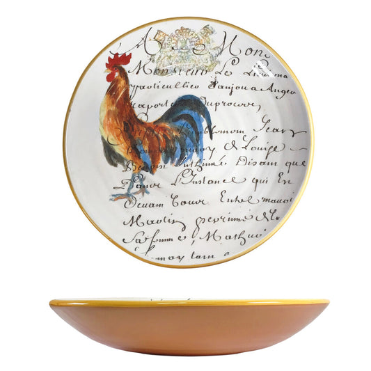 Williams-Sonoma Rooster Script Pasta Serving Bowl