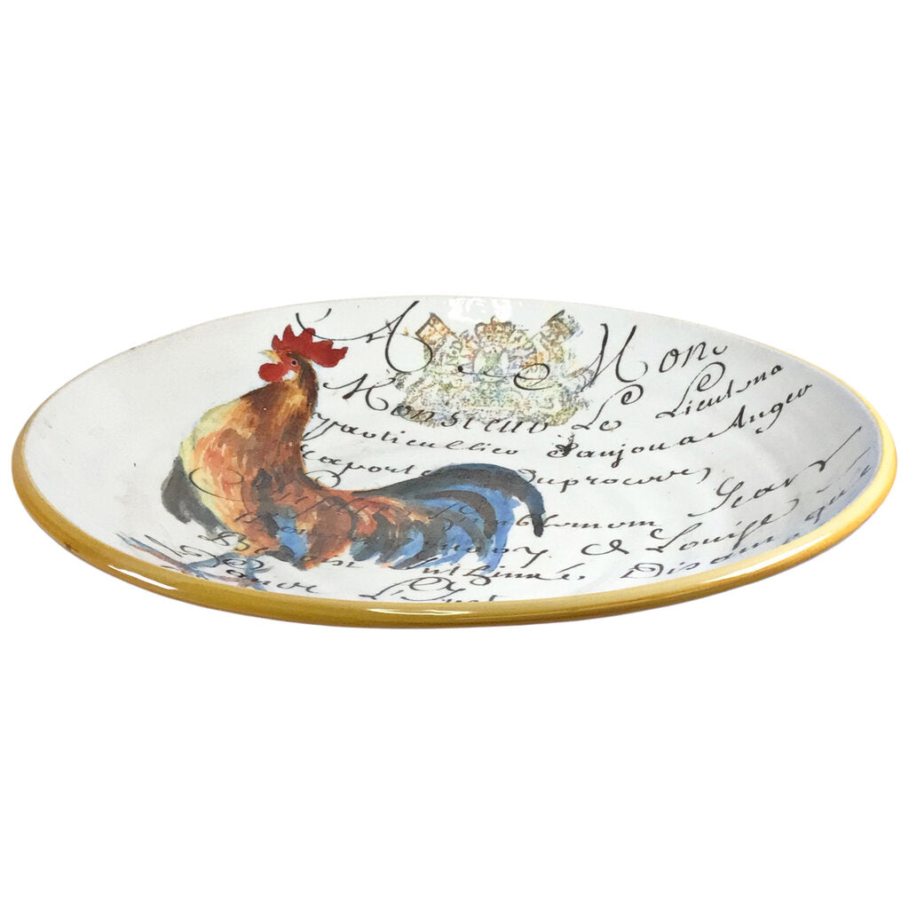 Williams-Sonoma Rooster Script Pasta Serving Bowl