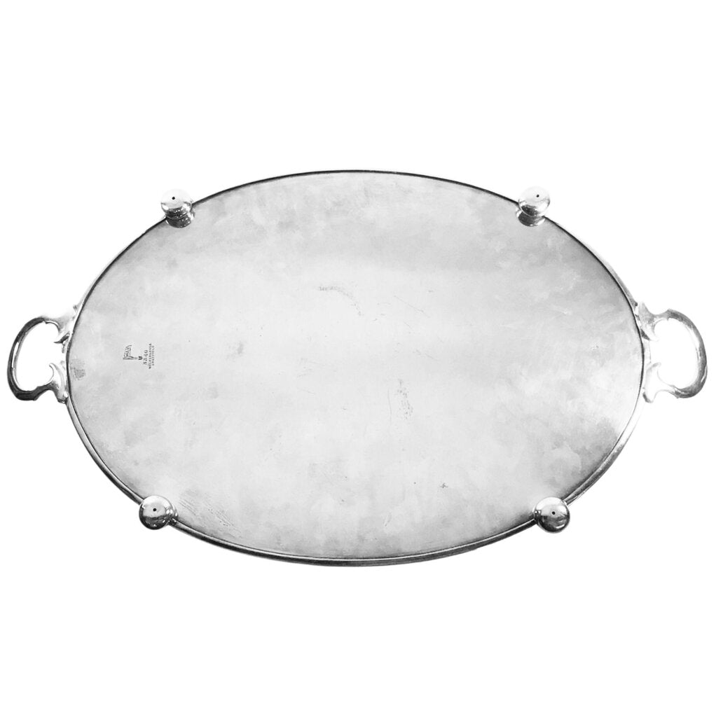 Walker & Hall Silverplated Gallery Tray, ca. 1890