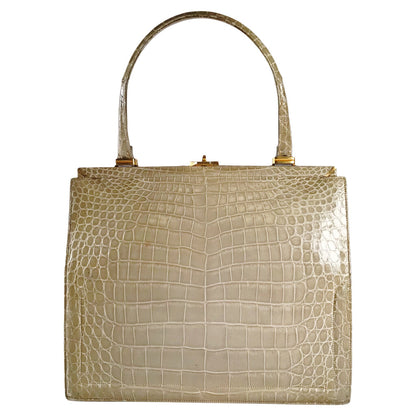 Lucille de Paris Alligator Leather Handbag