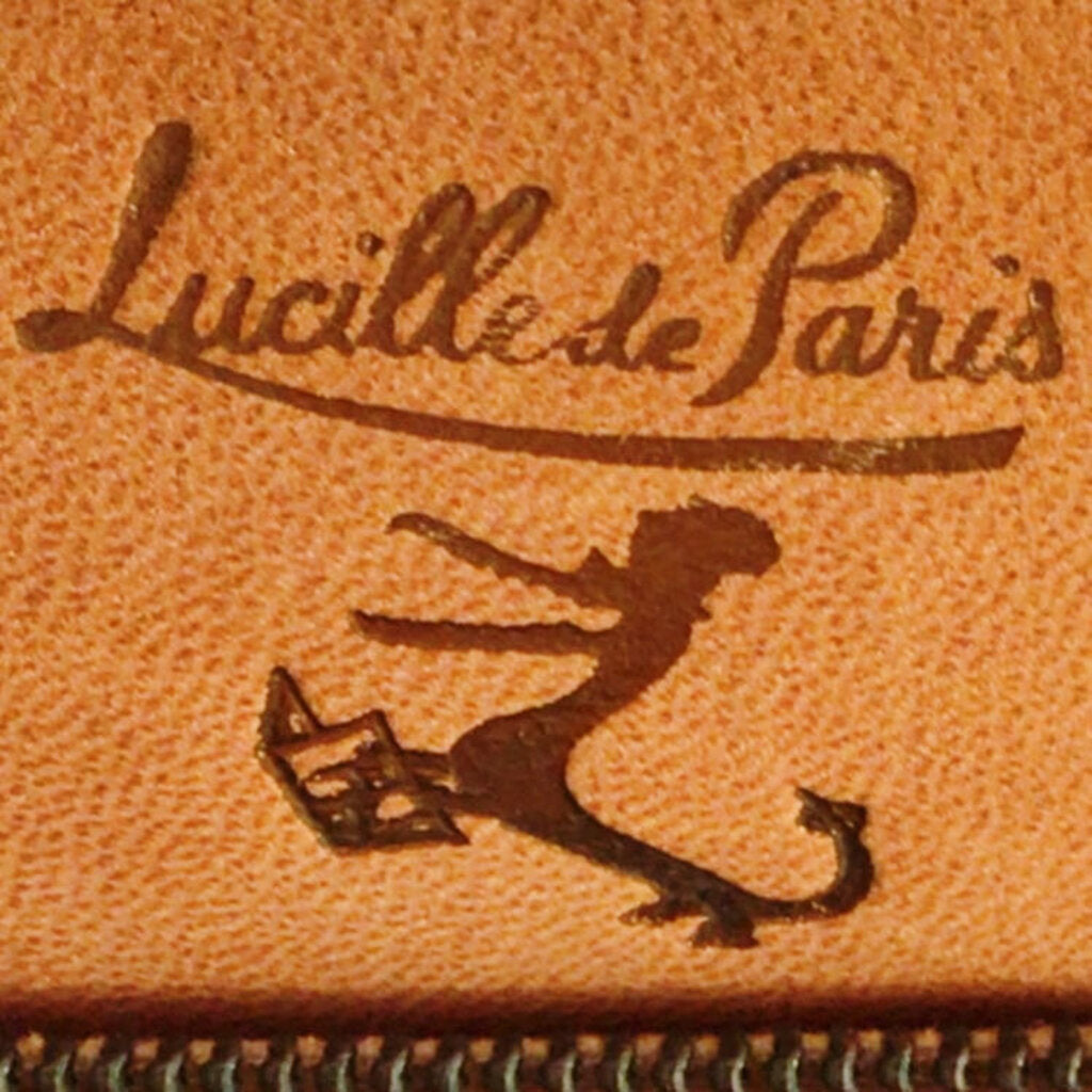 Lucille de Paris Alligator Leather Handbag