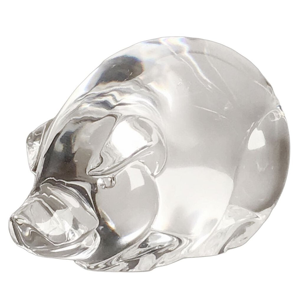 Steuben Crystal Pig