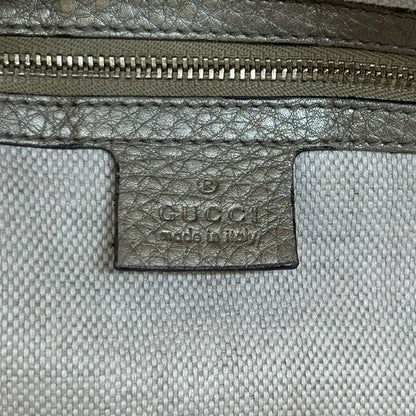 Gucci Leather Soho Medium Tote Bag