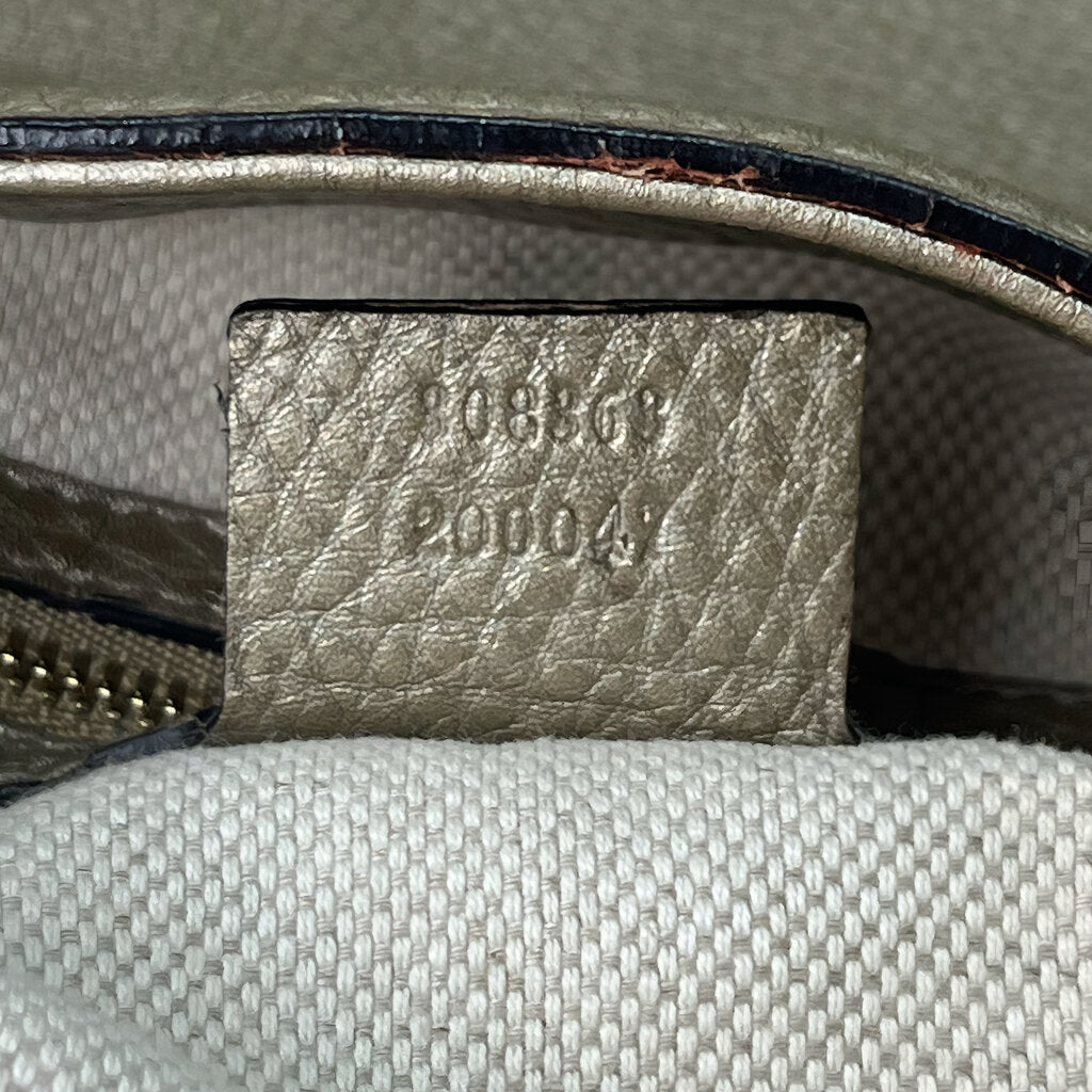 Gucci Leather Soho Medium Tote Bag