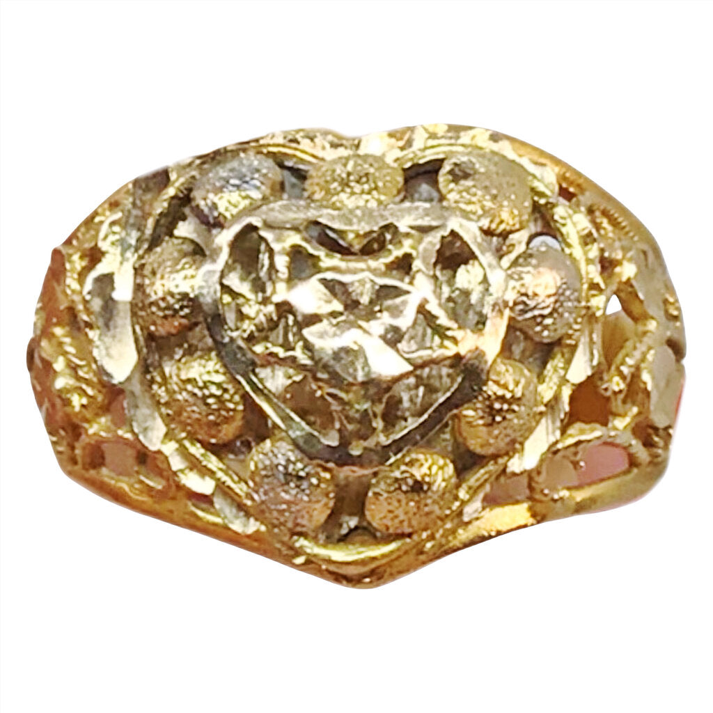 14Kt Gold Ornate Ring