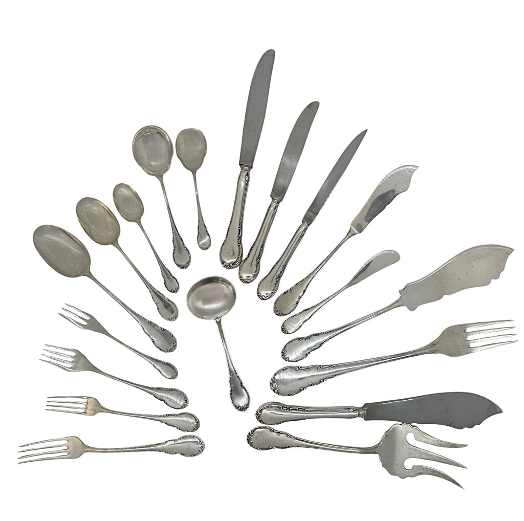 Camusso Sterling Flatware -Lima- 188pc Full Set