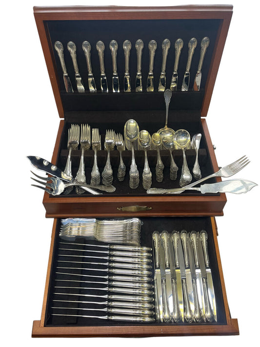 Camusso Sterling Flatware -Lima- 188pc Full Set