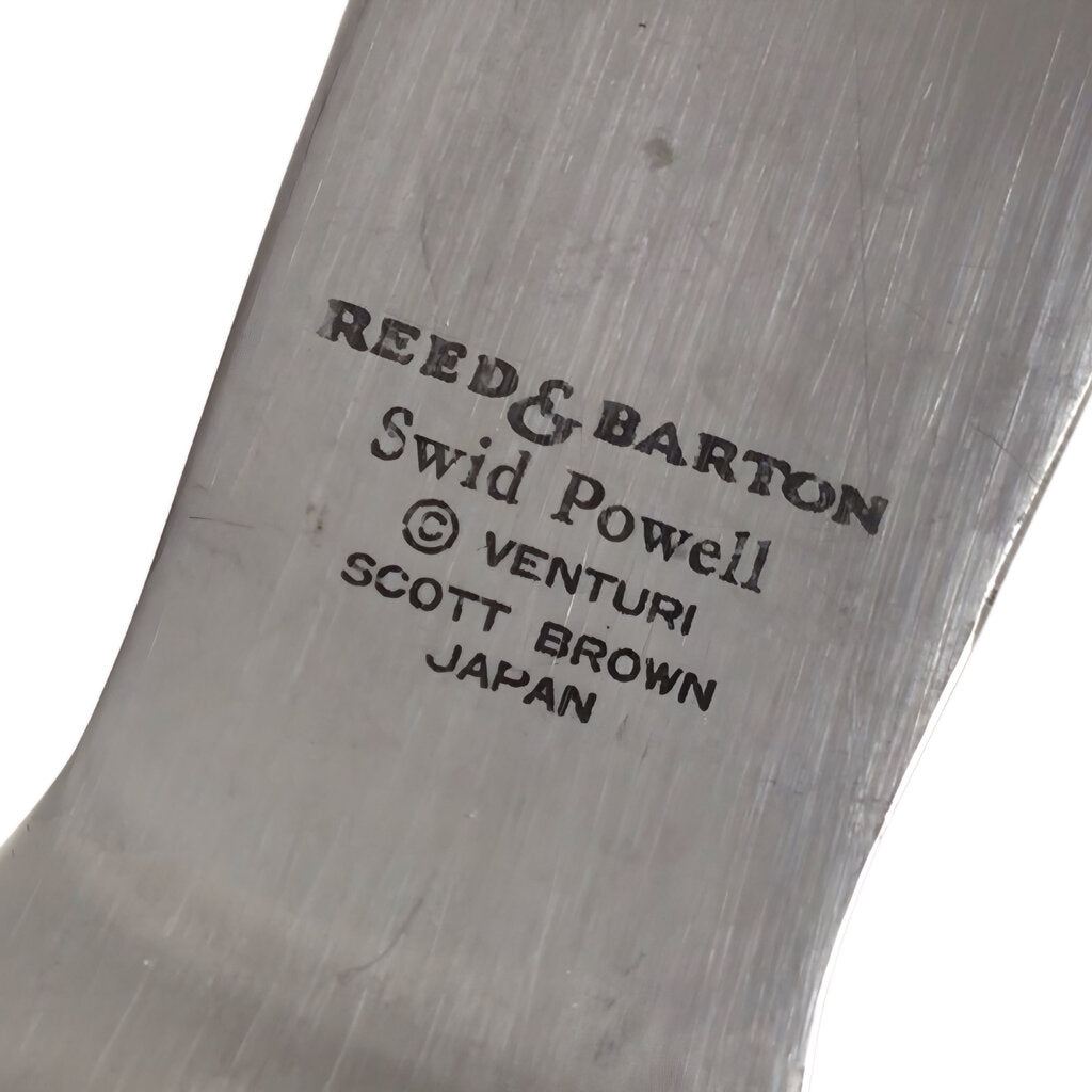 42pc. Venturi-Scott Brown and Reed & Barton for Swid Powell Stainless Steel Classical Orders Flatware Set, ca. 1992 - Opportunity Shop DC