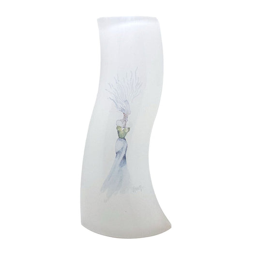 Kosta Boda Kjell Engman White Catwalk Vase