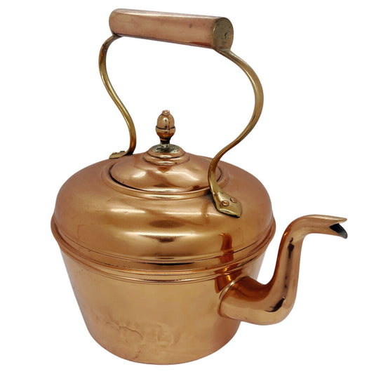 Antique Copper Tea Pot