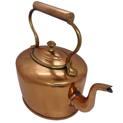 Antique Copper Tea Pot