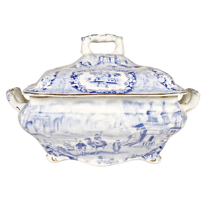 William Ridgway "Oriental" Vegetable Tureen, ca. 1830