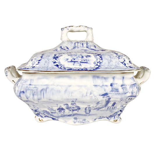 William Ridgway "Oriental" Vegetable Tureen, ca. 1830