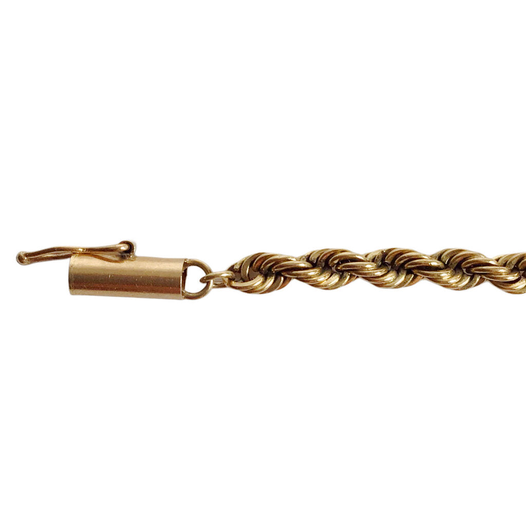 14Kt Gold Rope Twist Bracelet