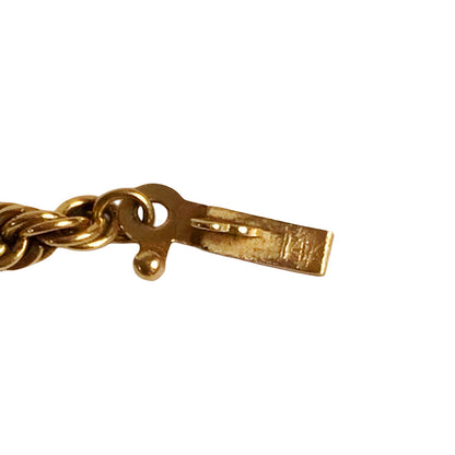 14Kt Gold Rope Twist Bracelet