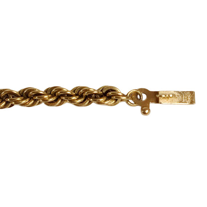 14Kt Gold Rope Twist Bracelet