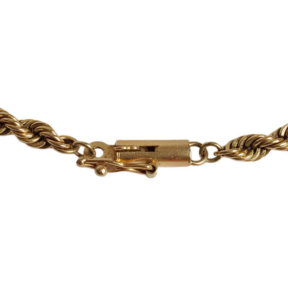 14Kt Gold Rope Twist Bracelet