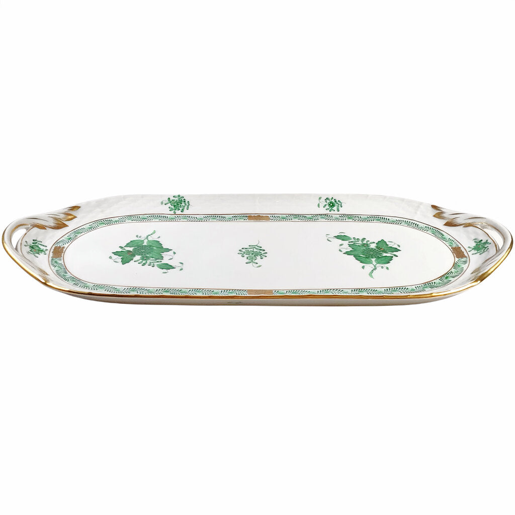 Herend "Chinese Bouquet" Sandwich Tray