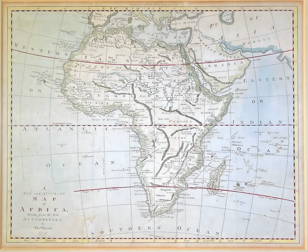 Bowen. A New & Accurate Map of Africa