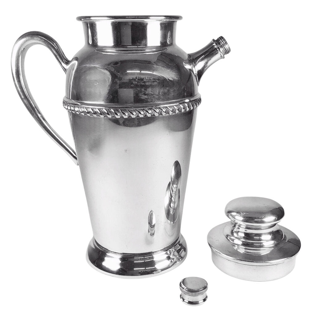 Academy Silverplated Cocktail Shaker