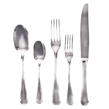 5pc. Christofle "America" Silverplated Place Setting