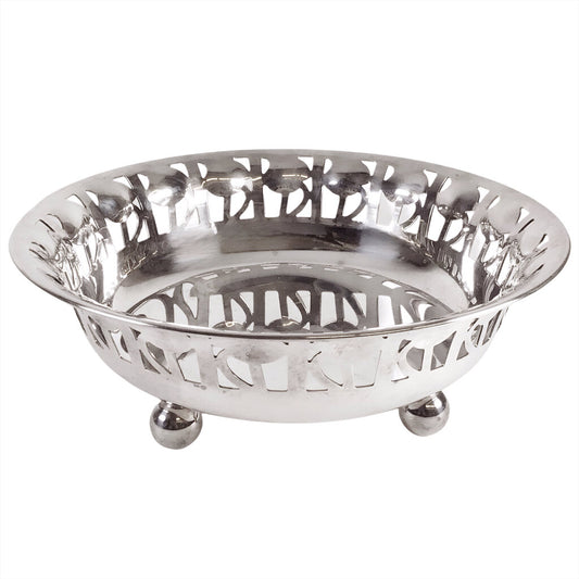 Josef Hoffman for Alessi Silverplated Pierced Bowl