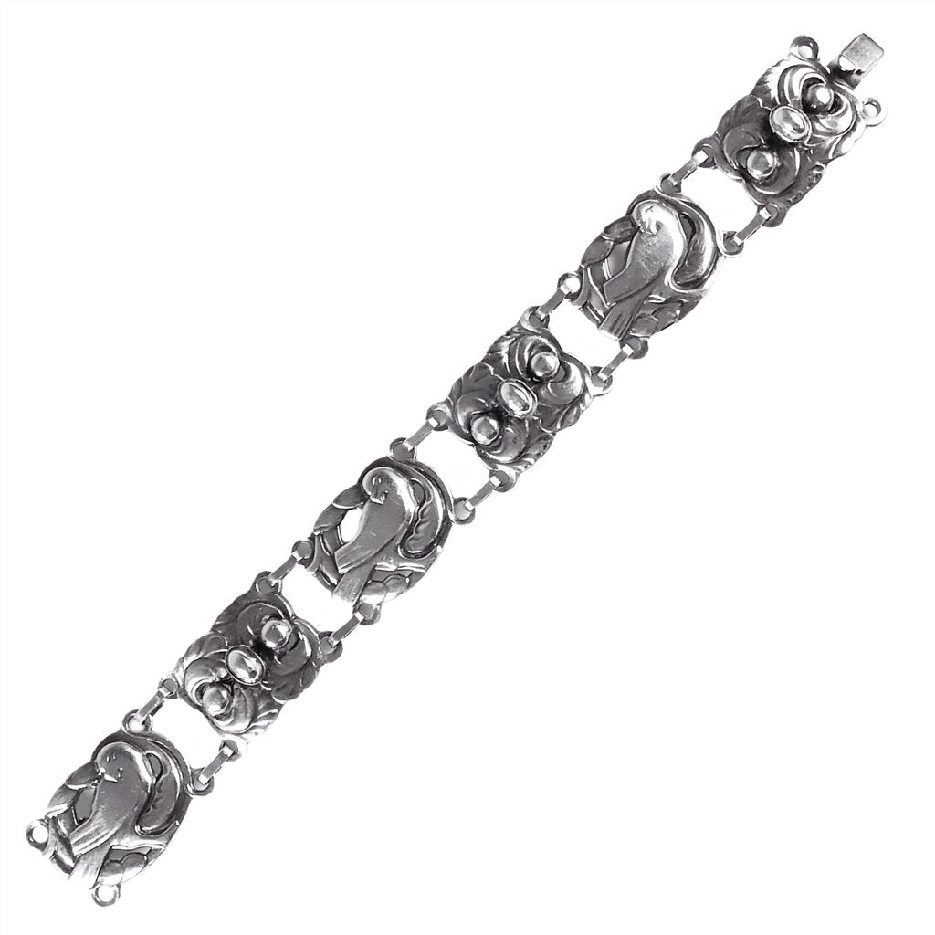 Coro Norseland Silver Bird Bracelet Georg Jensen Design