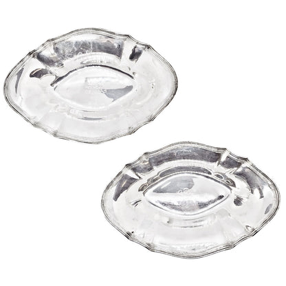 Pair/Tiffany Sterling Silver Nut Dishes, early 20th c.