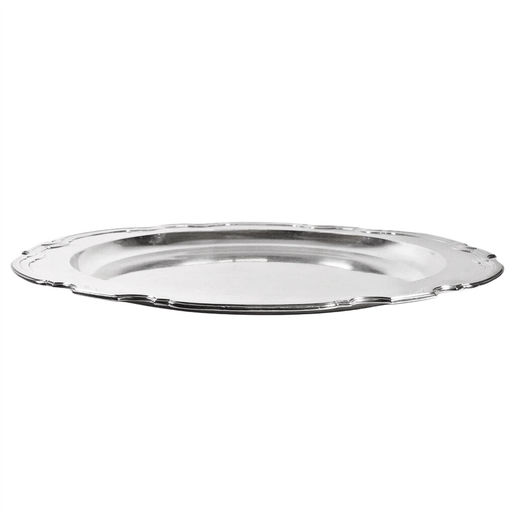 Tiffany "Hampton" Sterling Silver Round Tray, ca. 1950