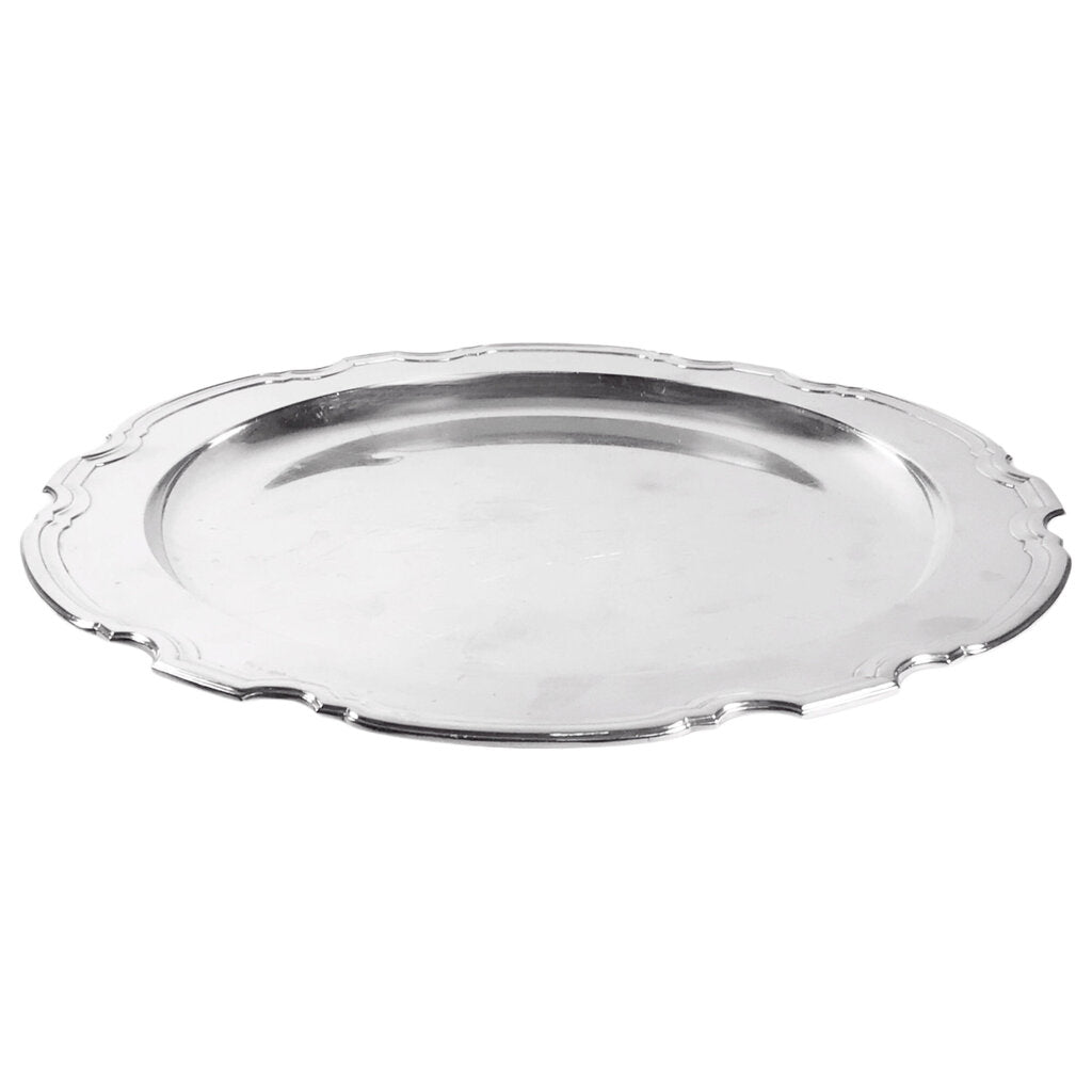 Tiffany "Hampton" Sterling Silver Round Tray, ca. 1950