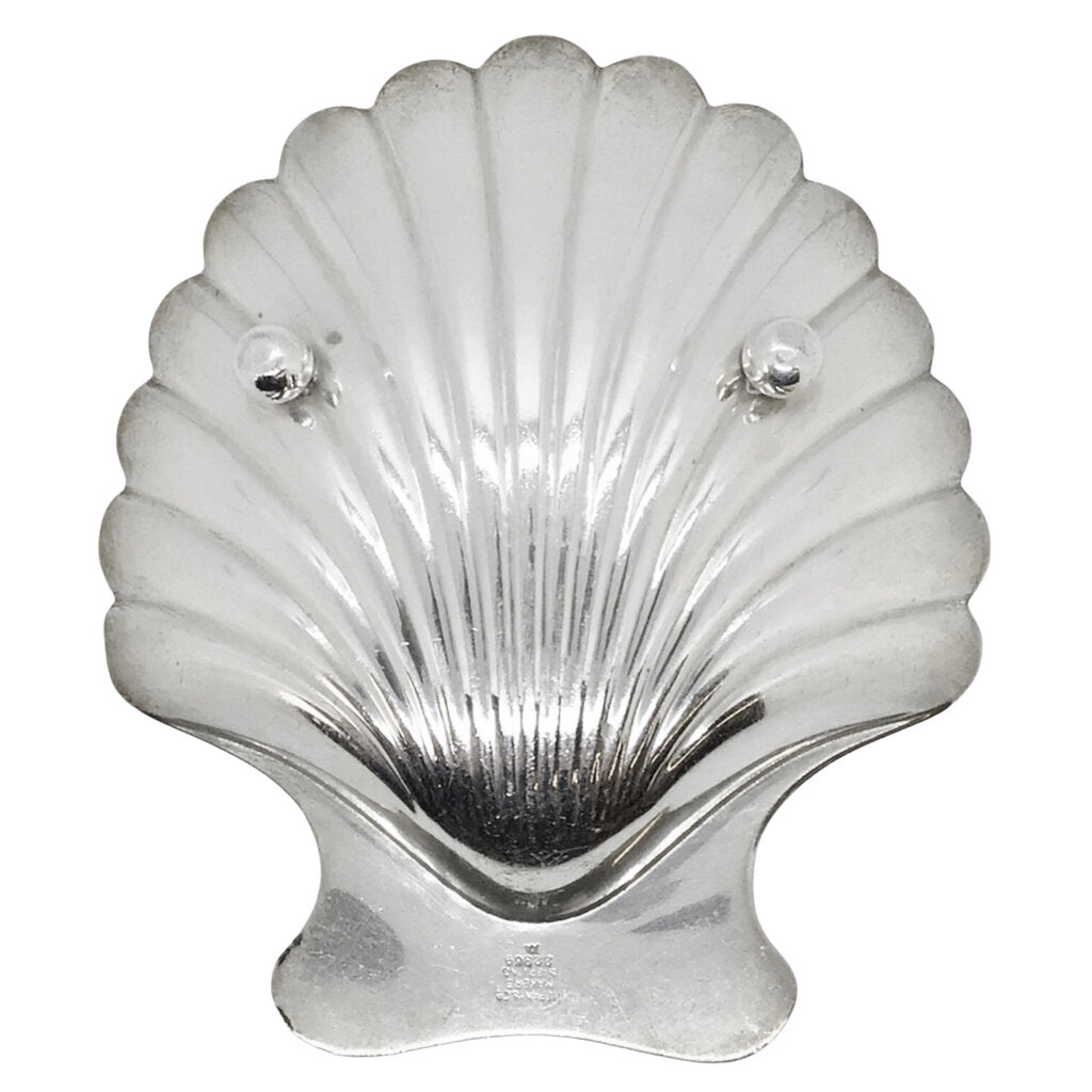 Tiffany Sterling Silver Shell-Form Nut Dish