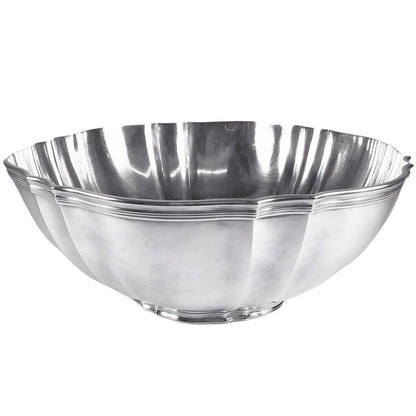 Tiffany Sterling Silver Lobed Bowl, early 20th c.