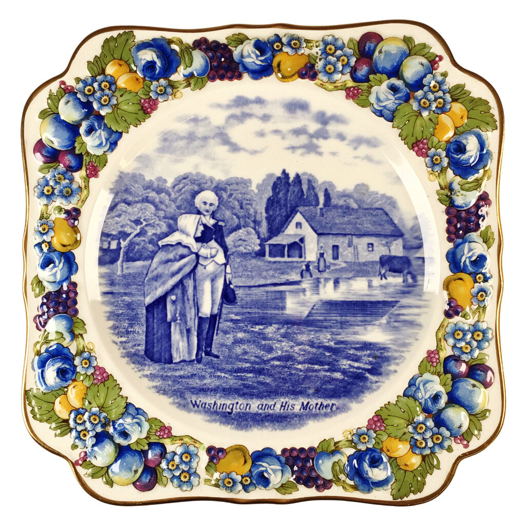 8 George Washington Bicentenary Commemorative Plates by Crown Ducal, ca. 1932