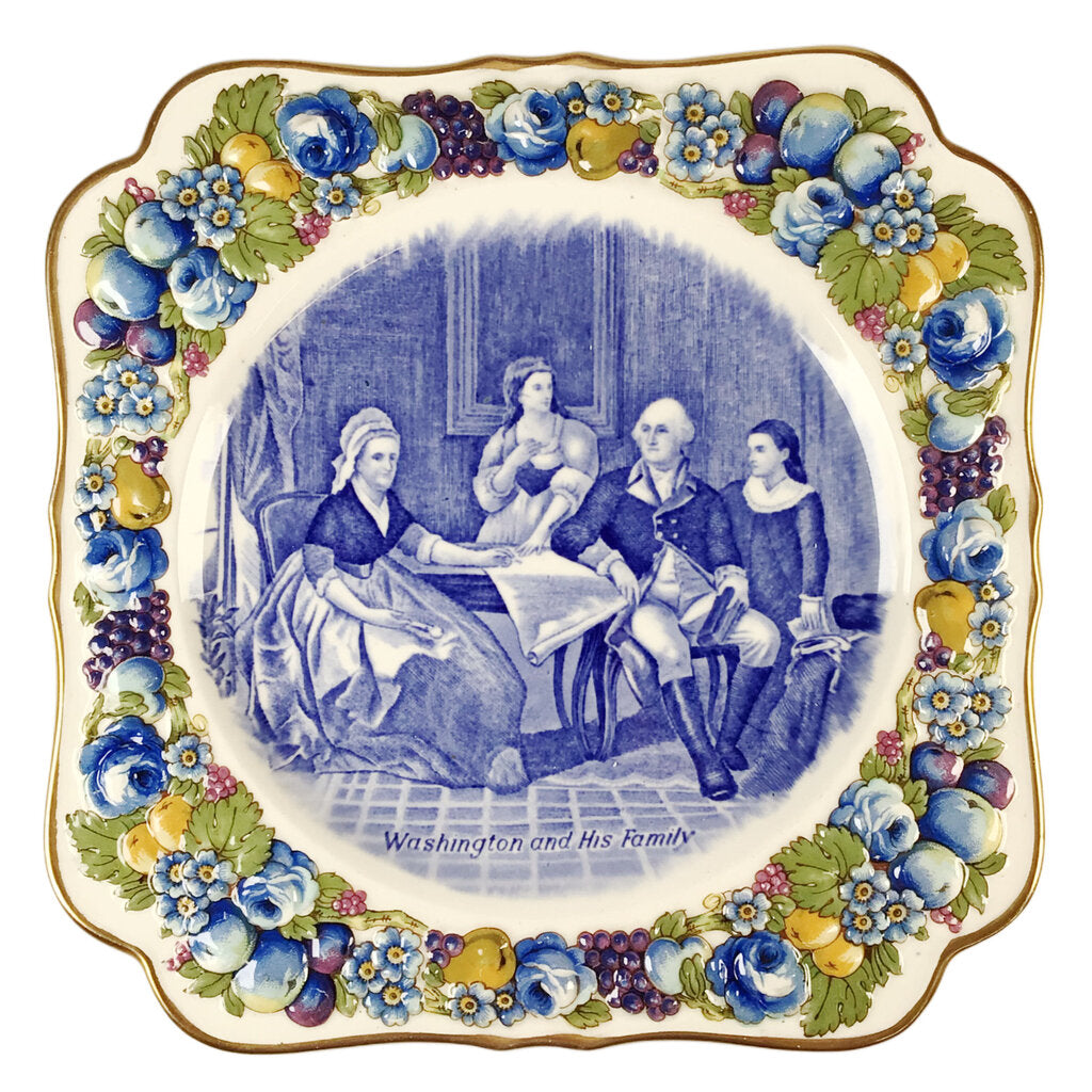 8 George Washington Bicentenary Commemorative Plates by Crown Ducal, ca. 1932