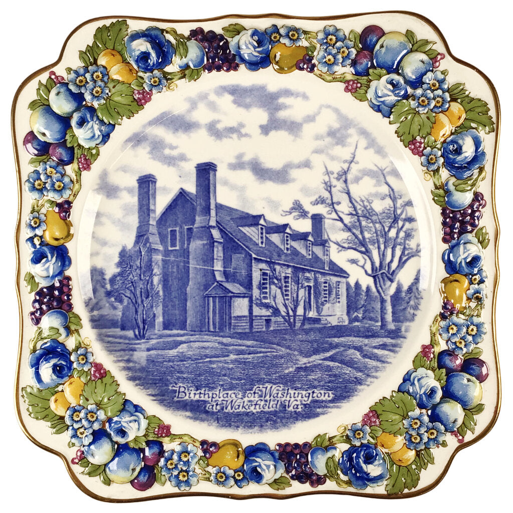 8 George Washington Bicentenary Commemorative Plates by Crown Ducal, ca. 1932