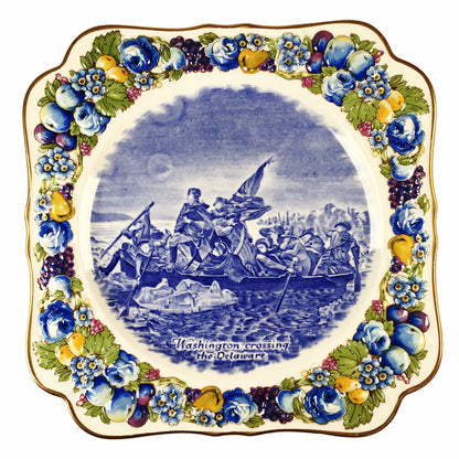 8 George Washington Bicentenary Commemorative Plates by Crown Ducal, ca. 1932