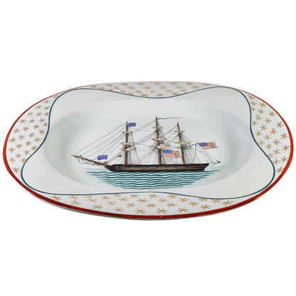 Mottahedeh "US Frigate Hornet" Handpainted Platter