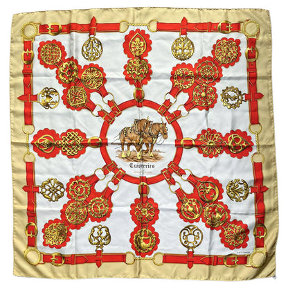 Hermes Silk Carre "Cuivreries" by Françoise de la Perrière