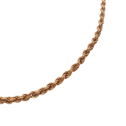 18Kt Rope Twist Necklace Italy