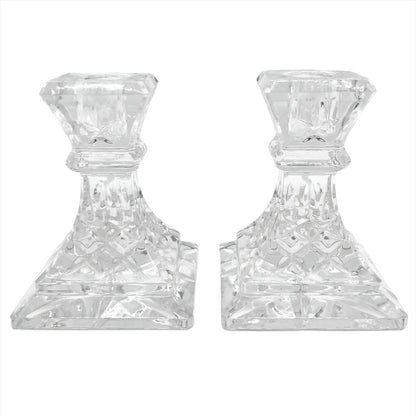 Pair of Waterford Crystal Lismore Candlesticks