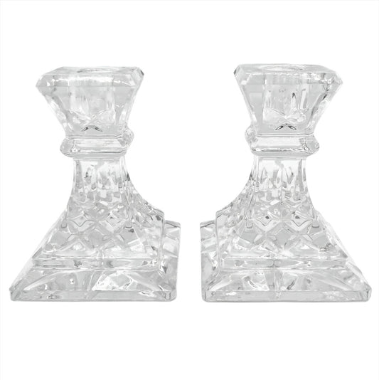 Pair of Waterford Crystal Lismore Candlesticks