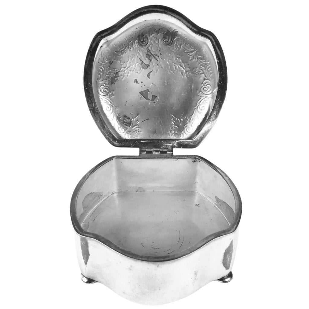 Derby Silver Co. Silverplated Hinged Dresser Box, ca. 1900