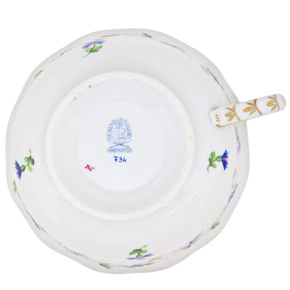 Herend Blue Garland 1 Cup & Saucer (2 pcs)