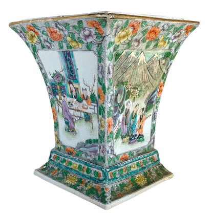 19th c. Rose Mandarin Boughpot
